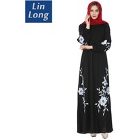 Elegant Abaya Evening Gown