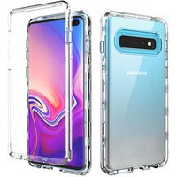 Clear Hybrid Sturdy Armor Phone Cover Case for Samsung Galaxy S10 S10 Plus S10e