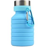 BPA Free Reusable Silicone Water Bottle
