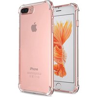 Wholesale 1.0mm crystal clear transparent soft TPU bumper mobilephone phone case for iPhone 6 6s 7 8 plus