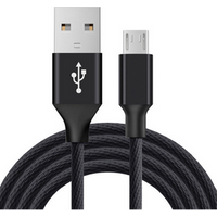 1.5M Best Quality Usb Cable Nylon Braided Pass 2A Data Charging Electric Wire Micro 5pin Usb Cable support for android