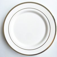 10.25 inches gold plastic disposable plates fruit cake dish plates serving tray snacks tableware supplies for party