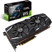 New Original ASUS Dual GeForce RTX 2080 Ti 11GB GDDR6 DUAL-RTX2080TI-11G with high-performance cooling for 4K and VR gaming