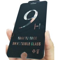 9H nano flexible tempered glass screen protector for iPhone xr clear transparent full glued glass for iPhone xr