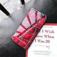 Marvel Avengers Super hero Batman Captain America Case For iphone 7 6S 6 8 plus X 10 XS MAX XR Glass material phone Cover Coque