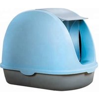 Large Covered Cat Litter Box Open Lid