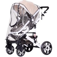 Baby universal windproof rain poncho summer rain cart dedicated transparent baby stroller rain cover with zipper