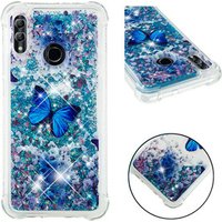 Cartoon Paris skin Glitter Quicksand Liquid Mobile Phone Clear Back case For Huawei P30 Pro Mate20 Lite P20 P Smart 2019 Mate10