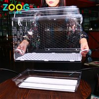 Clear Acrylic Bird Cage Standing Bar