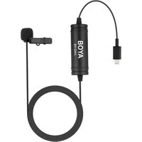BY-DM1 Podcasting Studio Recording Professional camera Lavalier Microphone for iPhone X/8/8 Plus/7/7 Plus