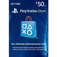 US Service PSN 50 US Dollar Recharge Card US Store PS4 PS Vita Gift Card