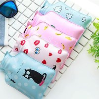 Korean version of Xiaoqing Fresh Water Injection Explosion-proof Hot Water Bag Children's Warm Hand Cartoon Mini Warm Handbag