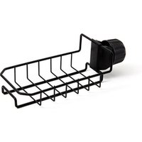 Adjustable Sink Soap Organizer Dishwashing Drainer Storage Rack Kitchen Faucet Stainless Steel Sponge Holder