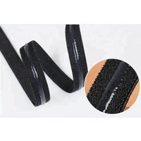Factory Price Custom Non - Slip Unbreakable Black Elastic Bands With Silicone Rubber Logo