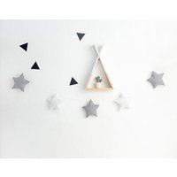 2019 Ins Nordic Star Ornament Baby Playroom Bed crib Canopy Decoration Hanging Decor