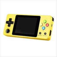 4.3inch landscape mode 2 generation LDK OPENDINGUX OPEN SOURCE CONSOLE in yellow transparent white and black color