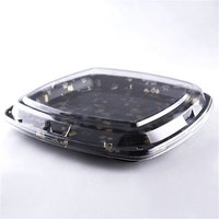 SM-3135A Customized PS material free sample sushi boat tray plastic disposable