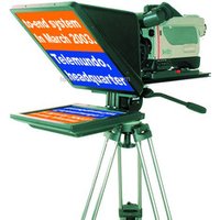 TELIKOU TF-17 17inch Foldable Easy To Carry Studio Teleprompter Professional High Bright Beam Splitter Teleprompter