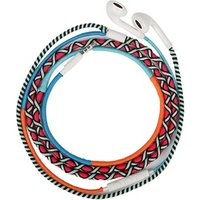 URIZONS Wired Headphones for iPhone Sony MP3 Rope Wrapped Bracelet Earphone OEM ODM CE RoHs Sport Stereo Earphone with mic