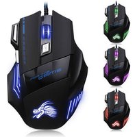 New Fashion optical wired Mouse 5500 DPI Optical Gaming computer USB mouse