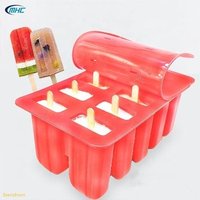 DIY Ice Cream Tools Handmade Silicone Ice Tray Popsicle Mold