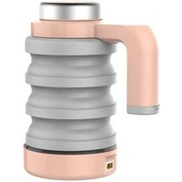 12V 500ml Car Kettle Portable Collapsible Folding Silicone Water Bottle For Outdoor Travel With Handgrip