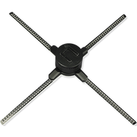 2019 hot selling DIY 3D Hologram Holographic Projector 3d hologram advertising Display fan