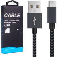 3FT Micro USB 2.0 Cable, Fast and Durable Nylon Braided Tangle-Free Charging V8 Cable For Samsung/HTC/ Sony/LG/OPPO/HUAWEI