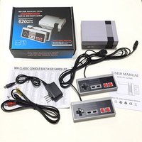Game Console with 500/620 Classic Games Mini Tv Handheld Family Recreation Video Game Console