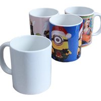 11oz wholesale AAA cup ceramic mug white plain coffee mug custom for sublimation