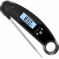 2018 Newest Upgraded Waterproof Digital BBQ Meat Thermometer Instant Read Meat Thermometer for Kitchen Cooking Barbecue Grill