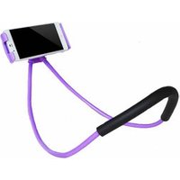 Lazy 360 Degree Rotation Hanging Neck Phone Stands Bracket Selfie Mobile phone holder