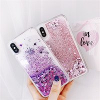 Liquid Case For Samsung Galaxy A50 A30 A10 M30 M20 M10 S10E S10 S9 S8 Plus S7 S6 Edge A6 A8 J6 J4Plus A7 2018 Glitter TPU Cover
