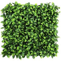 Wholesale uv protected artificial boxwood foliage for hanging plant walls