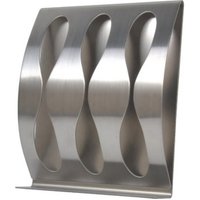Unique and novelty family bathroom self-adhesive wall-mounted suction toothbrush holder stainless steel