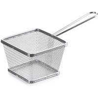 Mini Metal Stainless Steel Wire Mesh Fry Holder Basket