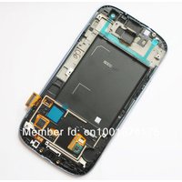 High quality for samsung s3 lcd with frame for samsung for galaxy s3 i9300 lcd touch display digitizer assembly