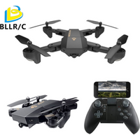 Mini Foldable 0.3mp wifi FPV hd camera with real time transmitter Visuo XS809W Drone RC drone