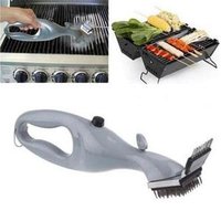 Barbecue Stainless Steel BBQ Cleaning Brush Churrasco Outdoor Grill Cleaner with Power of Steam bbq accessories Cooking Tools