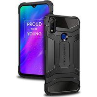 2019 KAPAVER For Oppo RealMe 3 Pro Back Cover Case High quality Drop Tested Shock Proof Carbon Fiber Armor