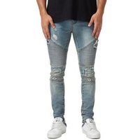 55682 Skinny Biker Jeans
