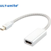 ULT-unite Amazon Bestseller High Quality Braided Mini DisplayPort to HDMI Adapter