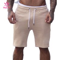 Slim Fit Cotton Blend Jersey Track Shorts
