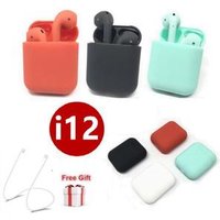 2019 Newest i12 TWS Wireless Bluetooth 5.0 super stereo bass earphones PK i10 i11 tws headset for iphone xiaomi ear pods