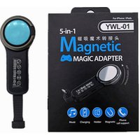 Dual Aux Audio Cable Adapter For iphone Xs Max Earphone Headphone Games Charging Adapter With Finger Ring Holder