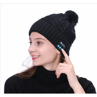 2019 Ebay Hot Sale Winter Wireless Beanie Hat with Headphone for lady women