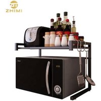 High Quality Standing Type Microwave Oven Shelf Rack Kitchen Stainless Steel Storage Rack