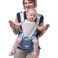 China wholesale custom fashion breathable kangaroo front facing waist belt ergonomic backpack baby hip seat carrier