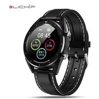 LICHIP L282 2019 full touch round screen smart watch wrist band wristband bracelet dt28 dt58 smartwatch mobile phone with ECG