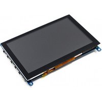 5 inch 800x480 IPS Capacitive Raspberry Pi 3 Touch Screen Display for Raspberry Pi 3 &Banana Pi BB Black